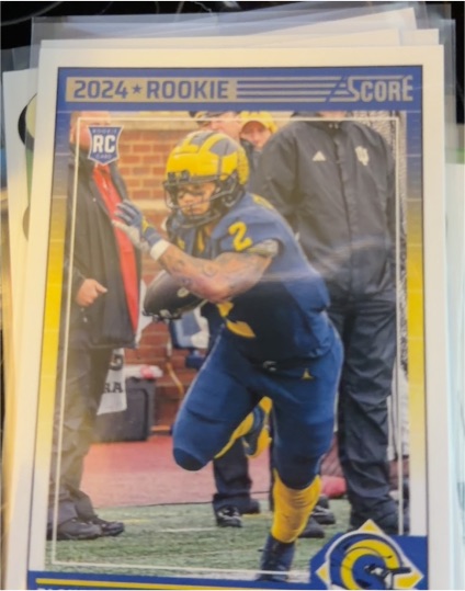 2024 Score #389 Blake Corum Rookie — front