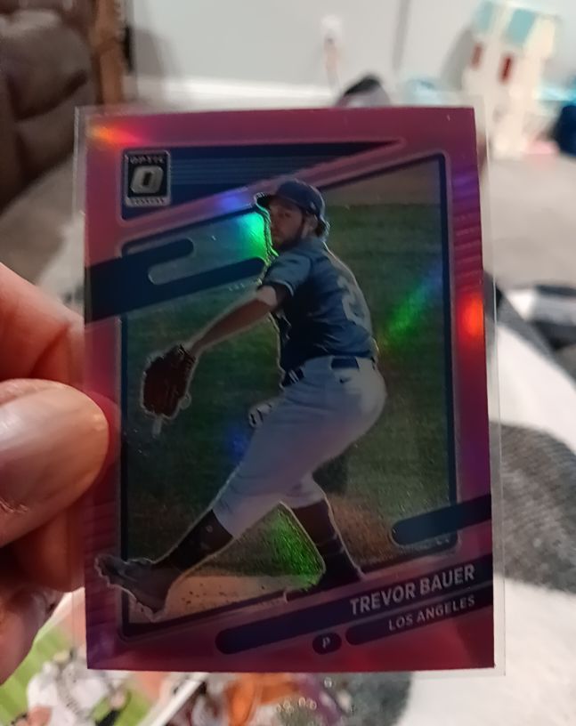 2021 Panini Donruss Optic #196 Trevor Bauer — front