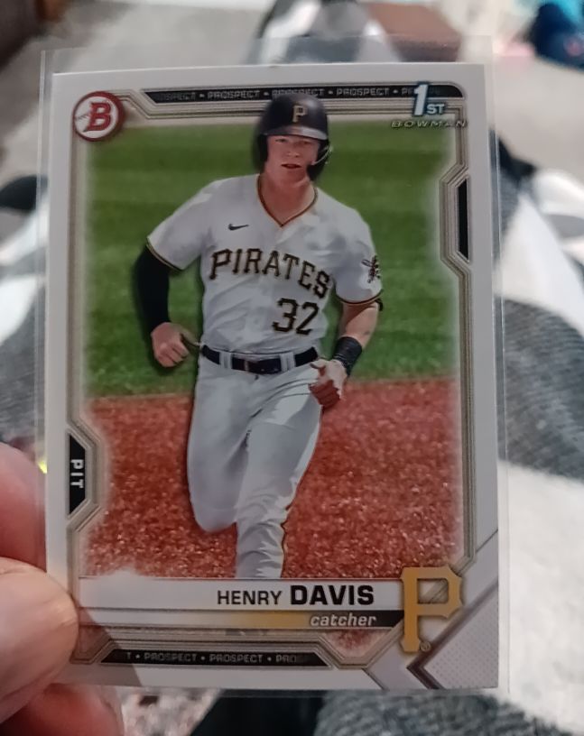 2021 Bowman Draft #BD-48 Henry Davis — front