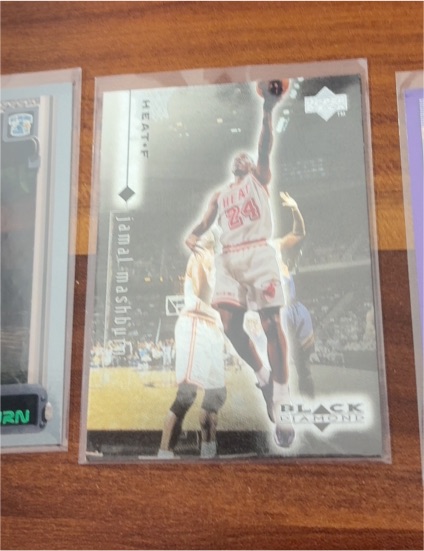 1998-99 Upper Deck Black Diamond #43 Jamal Mashburn — front