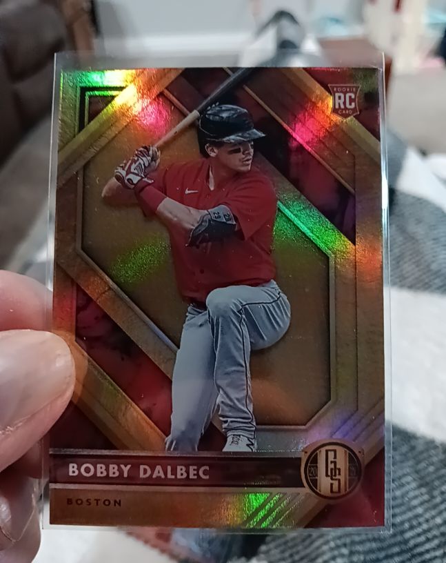 2021 Panini Chronicles Gold Standard #1 Bobby Dalbec — front