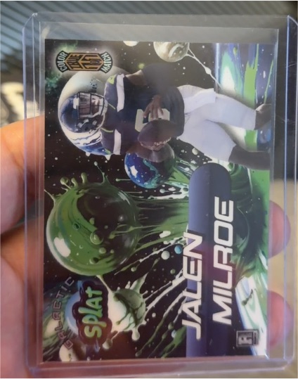 2025 Wild Card Splat #SPLAT Jalen Milroe — front