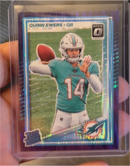 2025 Donruss Optic #213 Quinn Ewers — front