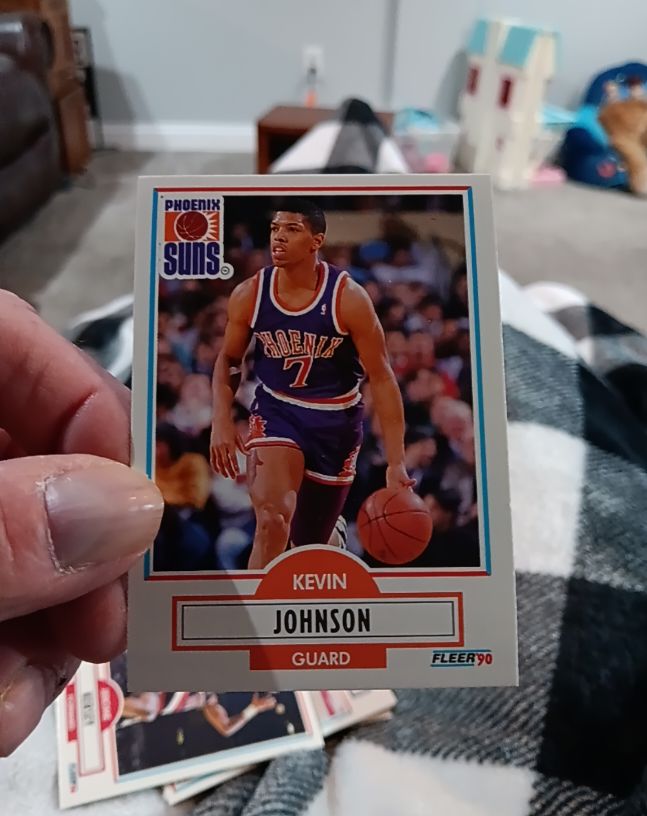 1990 Fleer #149 Kevin Johnson — front