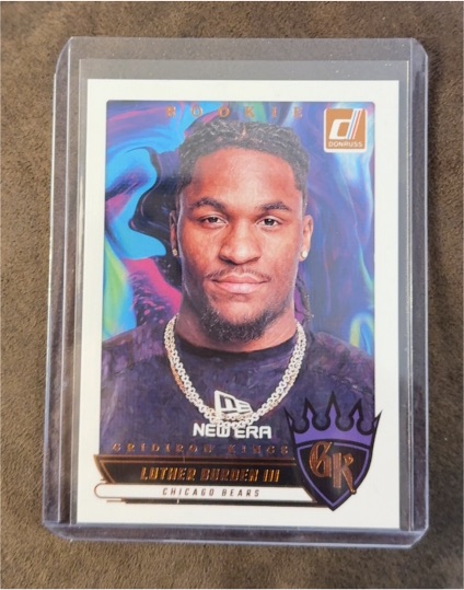 2025 Donruss #RGK-LBN Luther Burden III Rookie Gridiron Kings — front