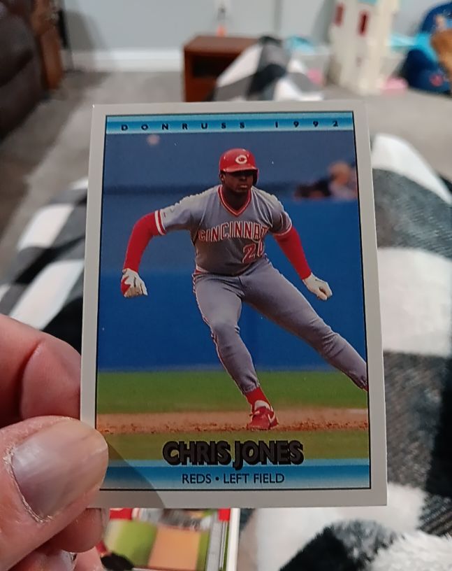 1992 Donruss #464 Chris Jones — front