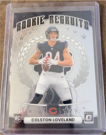 2025 Panini Donruss Optic #10 Colston Loveland Rookie Recruits — front