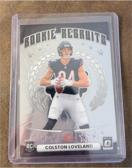 2025 Panini Donruss Optic Rookie Recruits #10 Colston Loveland — front