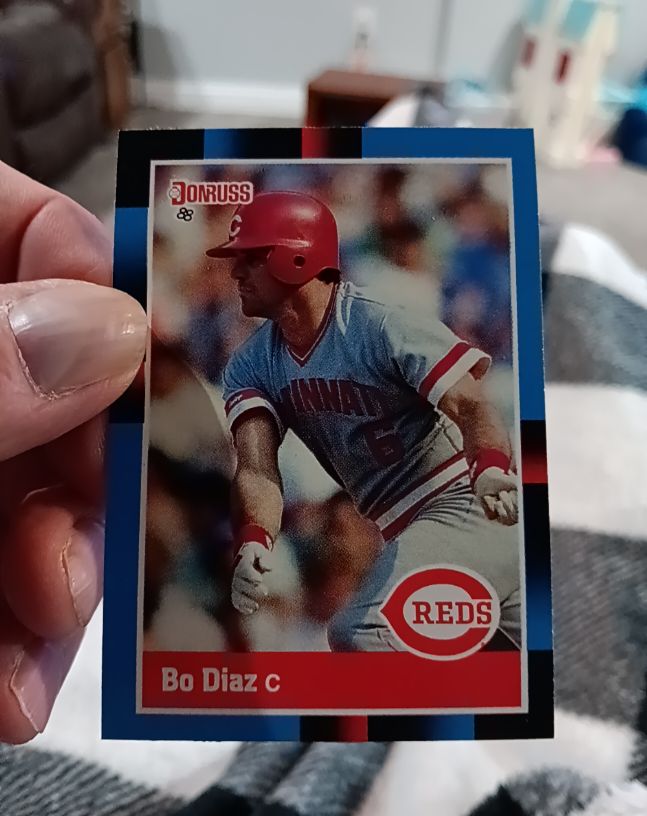 1988 Donruss #186 Bo Diaz — front