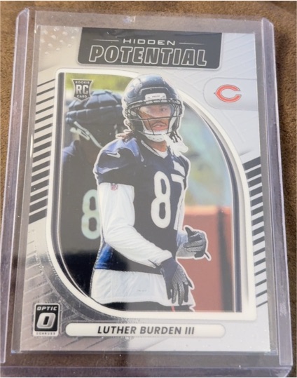 2025 Panini Donruss Optic #16 Luther Burden III Hidden Potential — front