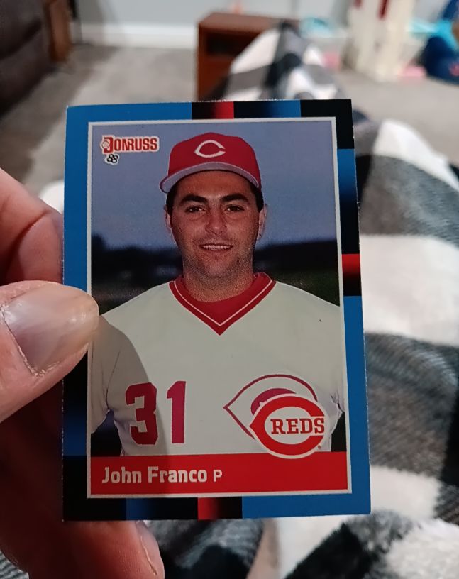 1988 Donruss #123 John Franco — front