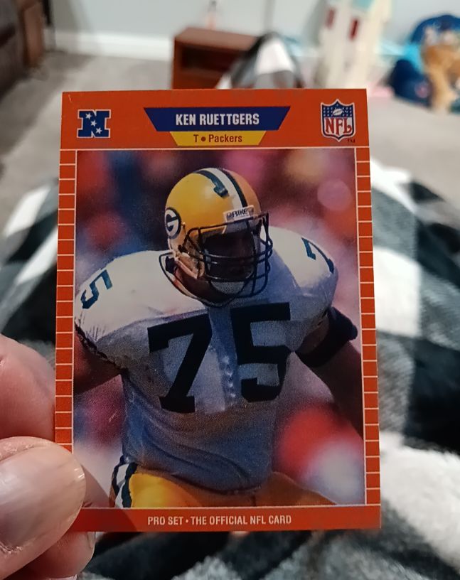 1989 Pro Set #136 Ken Ruettgers — front