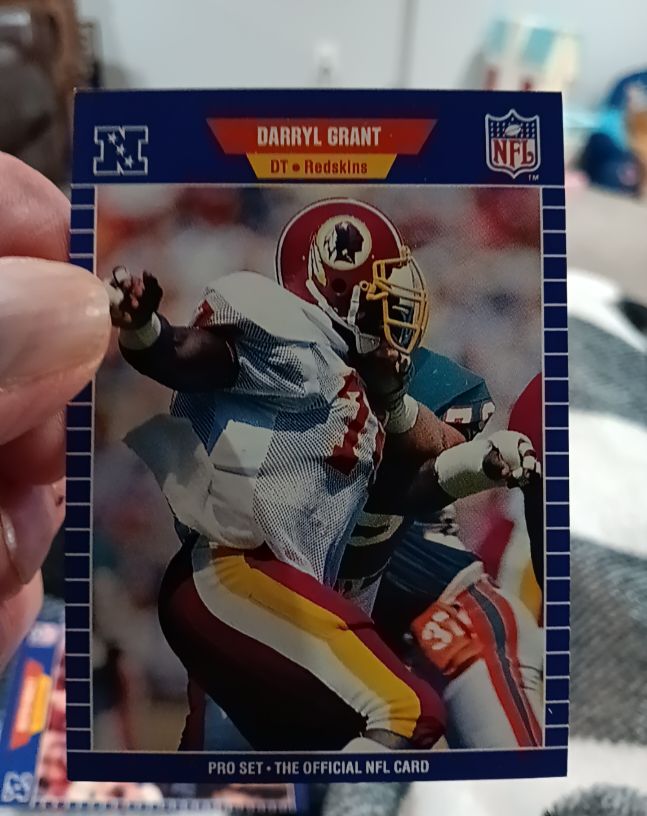 1989 Pro Set #431 Darryl Grant — front