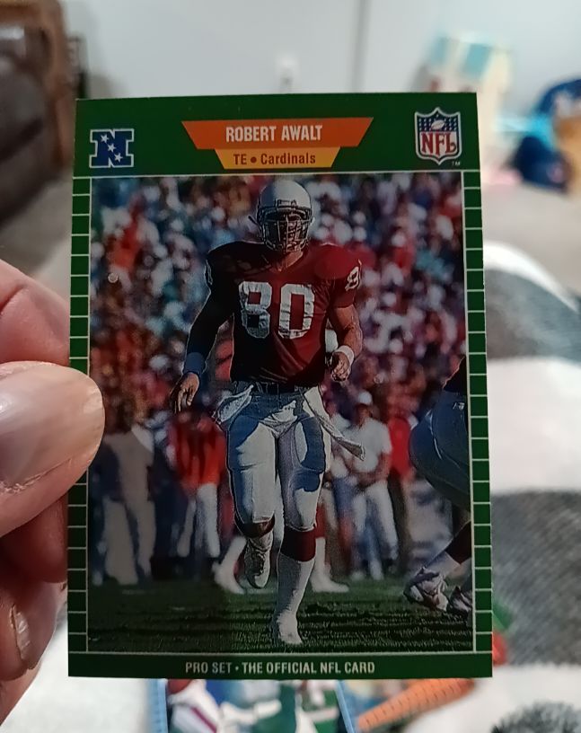 1989 Pro Set #328 Robert Awalt — front