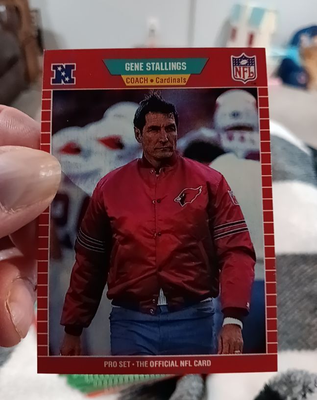 1989 Pro Set #341 Gene Stallings — front