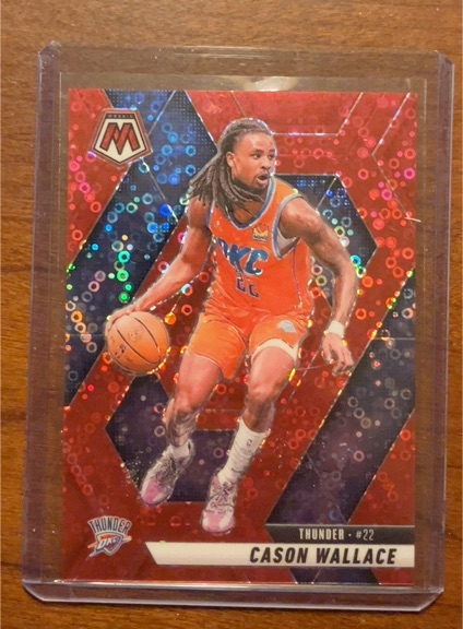 2024-25 Panini Mosaic #49 Cason Wallace — front