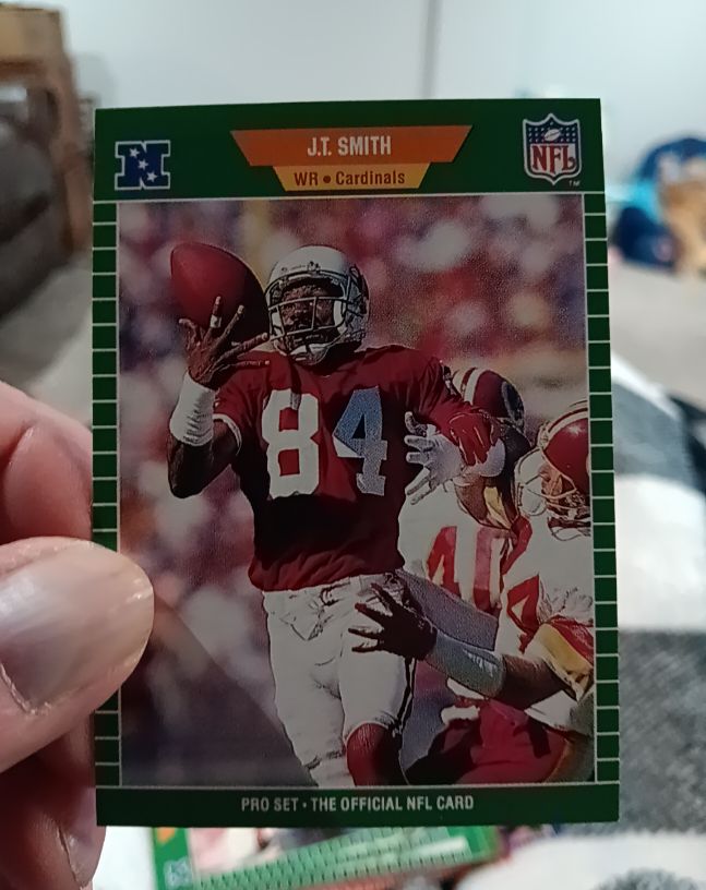 1989 Pro Set #339 J.T. Smith — front