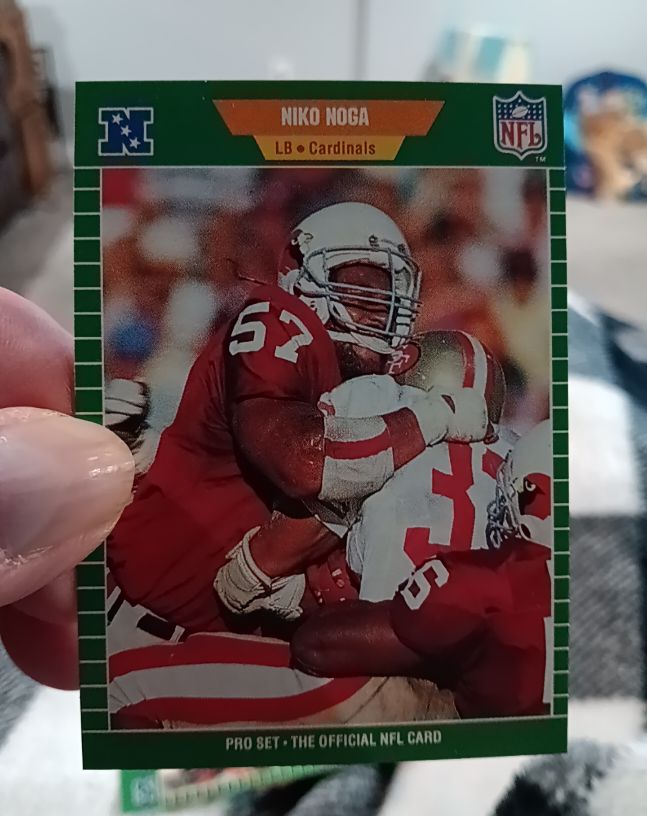 1989 Pro Set #334 Niko Noga — front