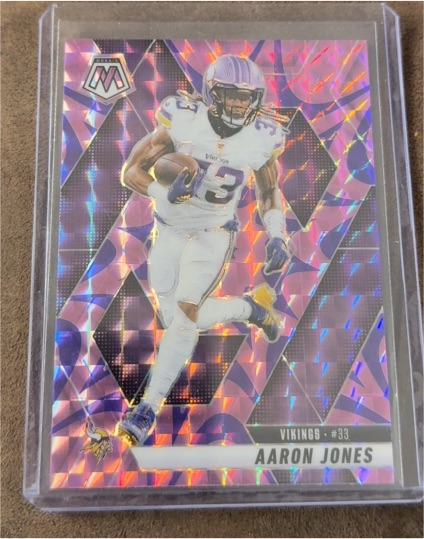 2025 Panini Mosaic #128 Aaron Jones — front