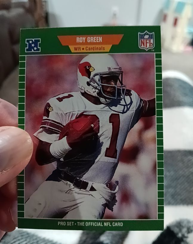 1989 Pro Set #330 Roy Green — front