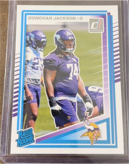 2025 Panini Donruss #381 Donovan Jackson — front