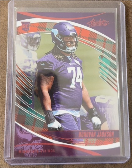 2025 Panini Absolute #120 Donovan Jackson — front