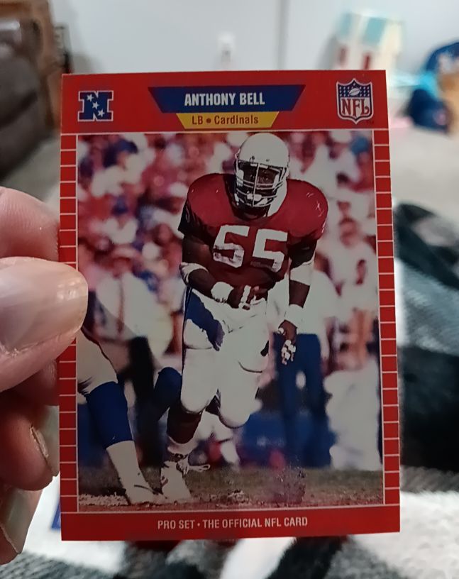 1989 Pro Set #474 Anthony Bell — front