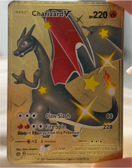 2020 Pokémon Champion's Path #079 Charizard V — front