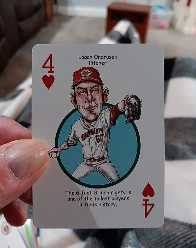 2011 Hero Decks Cincinnati Reds #4 Logan Ondrusek — front