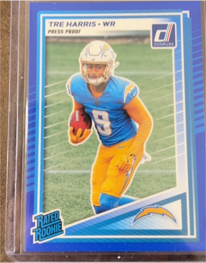 2025 Panini Donruss #329 Tre Harris — front