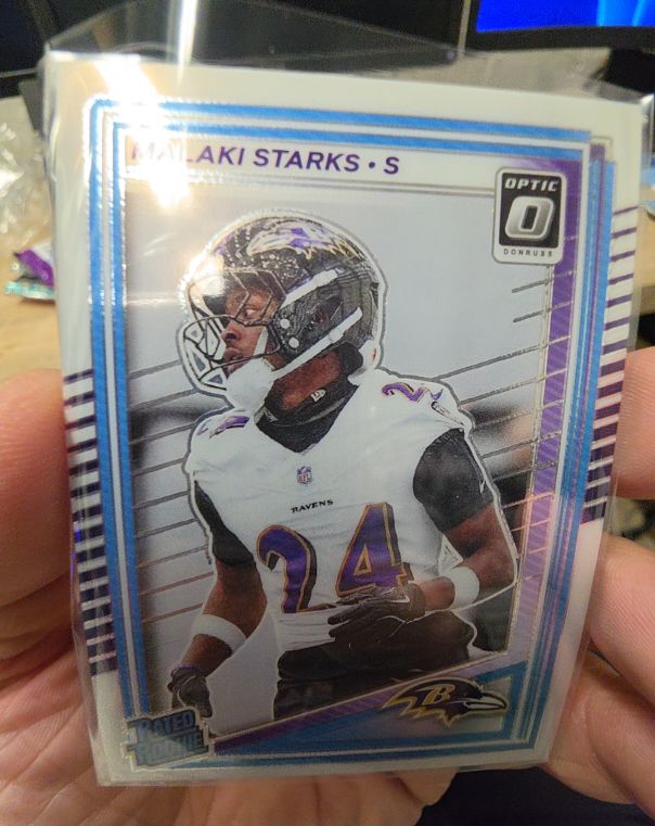 2025 Donruss Optic #256 Malaki Starks — front