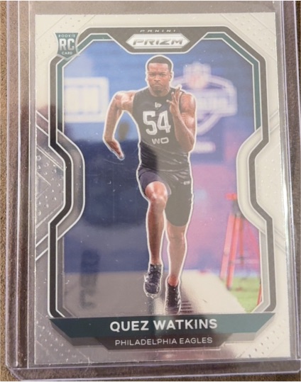 2020 Panini Prizm #344 Quez Watkins — front