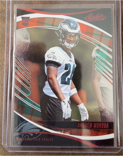 2025 Panini Absolute #103 Andrew Mukuba — front