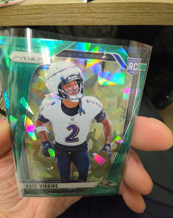 2024 Panini Prizm #380 Nate Wiggins — front
