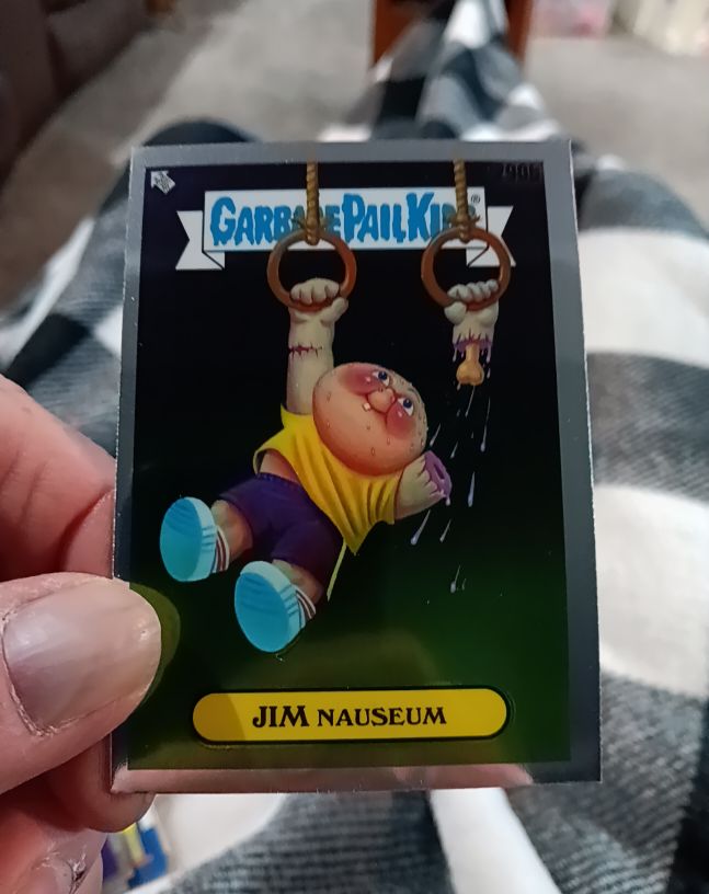 2024 Topps Chrome Garbage Pail Kids Series 7 #290b Jim Nauseum — front