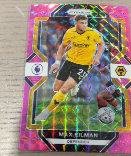 2021-22 Panini Prizm Premier League #55 Max Kilman — front