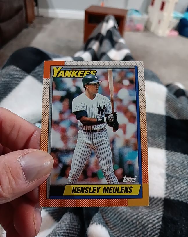 1990 Topps #83 Hensley Meulens — front