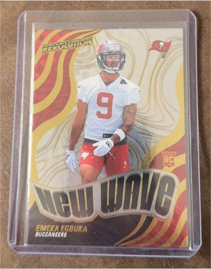 2025 Panini Revolution #3 Emeka Egbuka New Wave Rookie — front