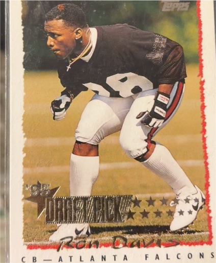 1995 Topps #239 Ron Davis Atlanta Falcons — front