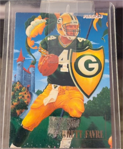 1994 Fleer Pro-Vision #4 Brett Favre — front