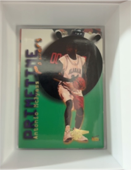 1996 Signature Rookies Primetime Powers #PT8 Antonio McDyess — front