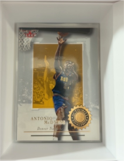 1997-98 Fleer Nestle Slam Dunk #SD7 Antonio McDyess — front
