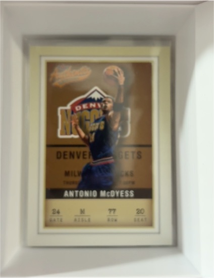 2001-02 Fleer Authentix #77 Antonio McDyess — front