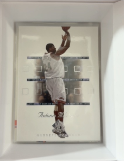 2001-02 SP Authentic #20 Antonio McDyess — front