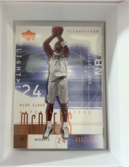 2001-02 Upper Deck Flight Team #66 Antonio McDyess — front