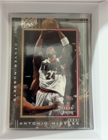2001-02 Fleer Genuine #5 Antonio McDyess — front