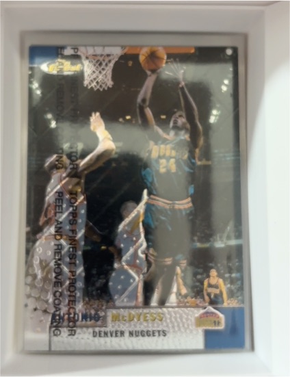 1999-00 Topps Finest #95 Antonio McDyess — front