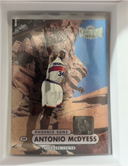 1997-98 Skybox Metal Universe Championship #43 Antonio McDyess — front