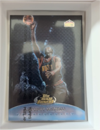1999-00 Topps Finest Team Finest #TF17 Antonio McDyess — front
