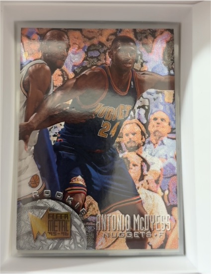 1995-96 Fleer Metal #143 Antonio McDyess Rookie — front